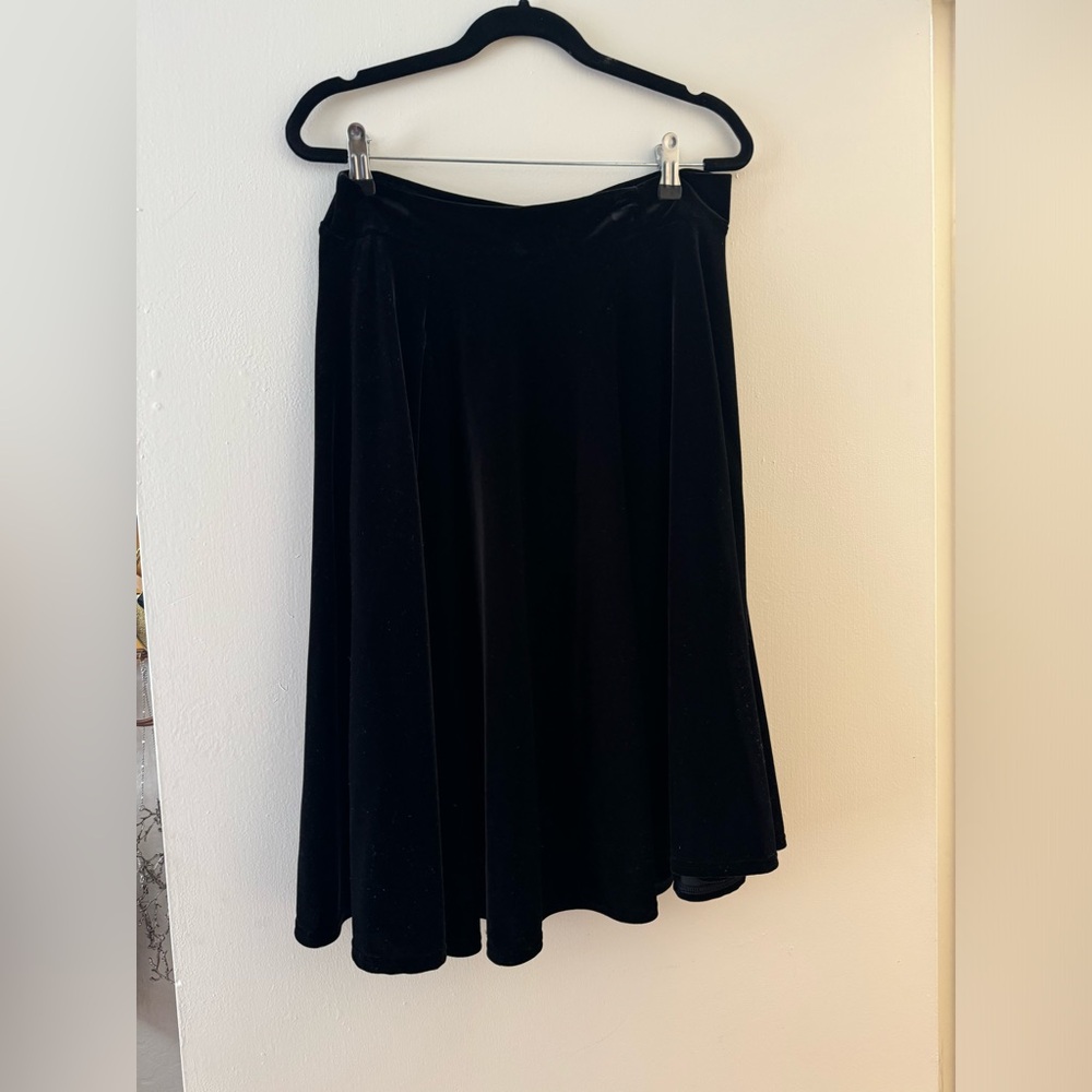 BlackMilk velvet skater skirt